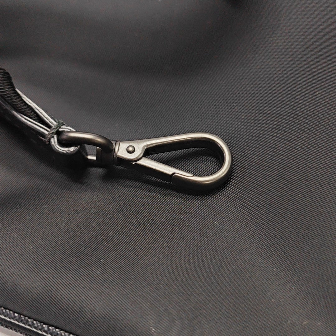Nylon Shoulder Bag Black