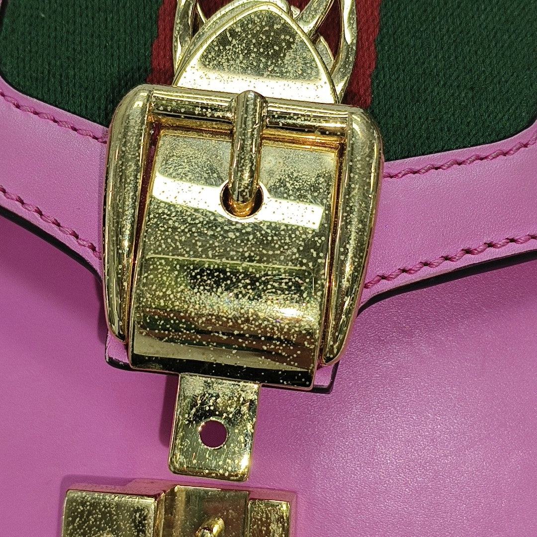 Sylvie Mini Calfskin Pink