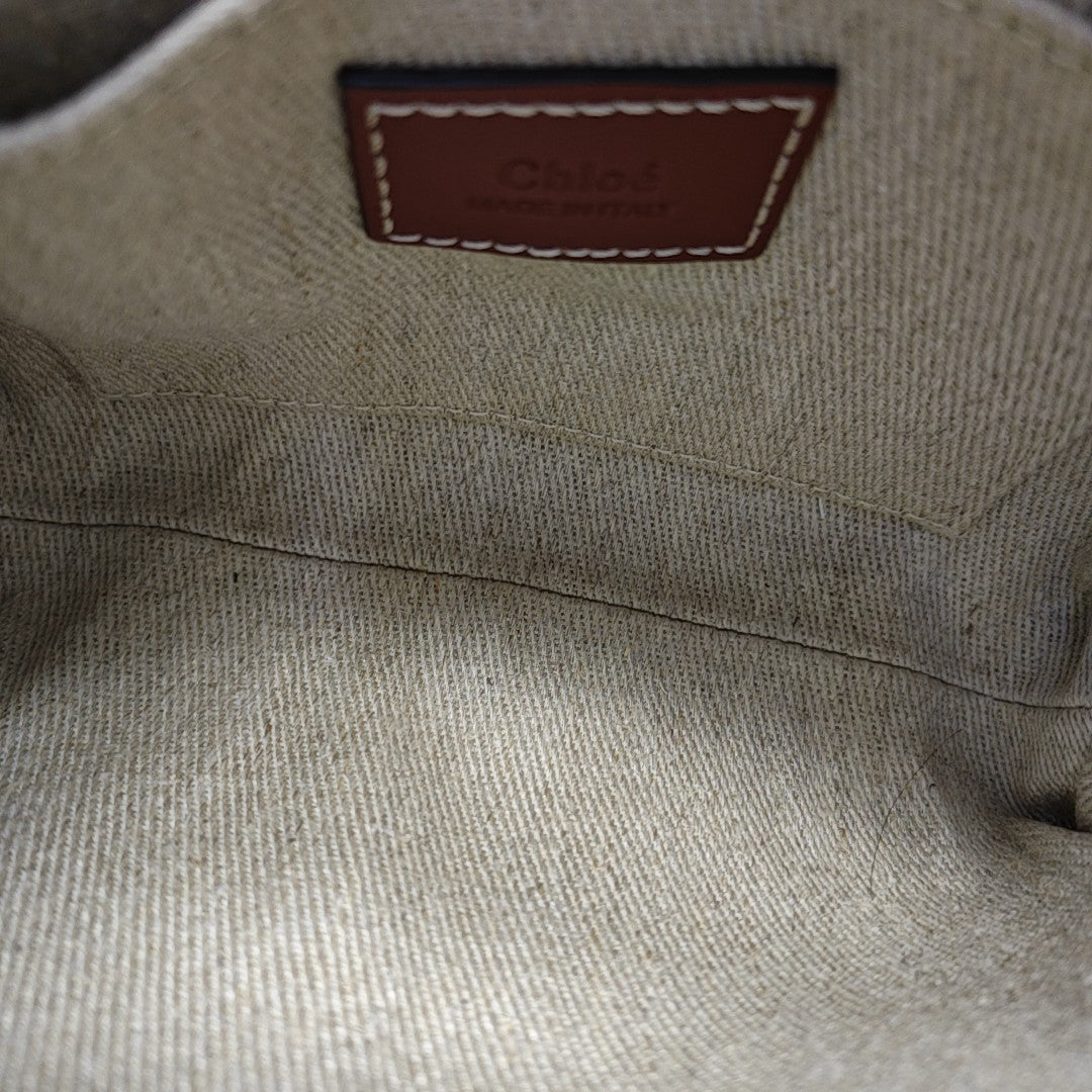 Woody Mini Fabric Beige