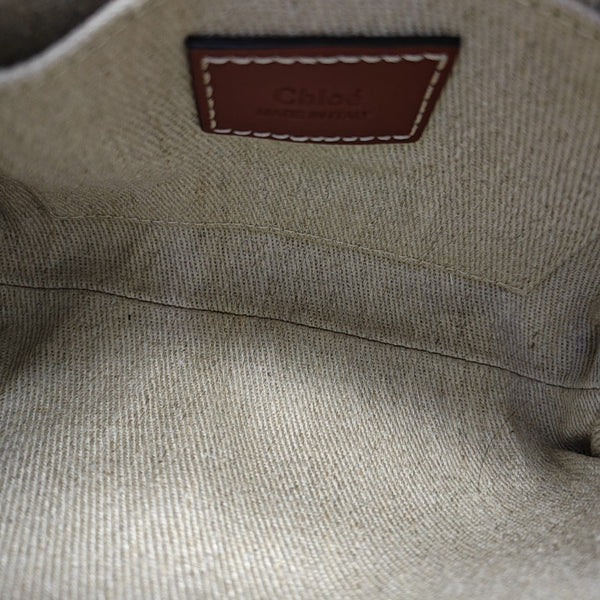 Woody Mini Fabric Beige