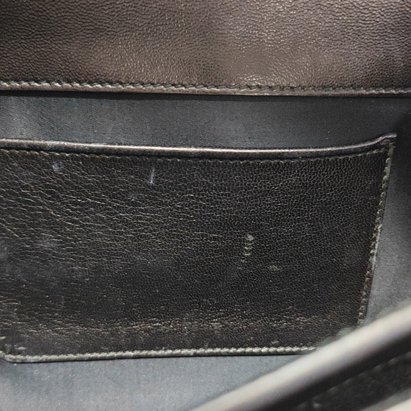 Quilted Lambskin Crossbody Bag Black