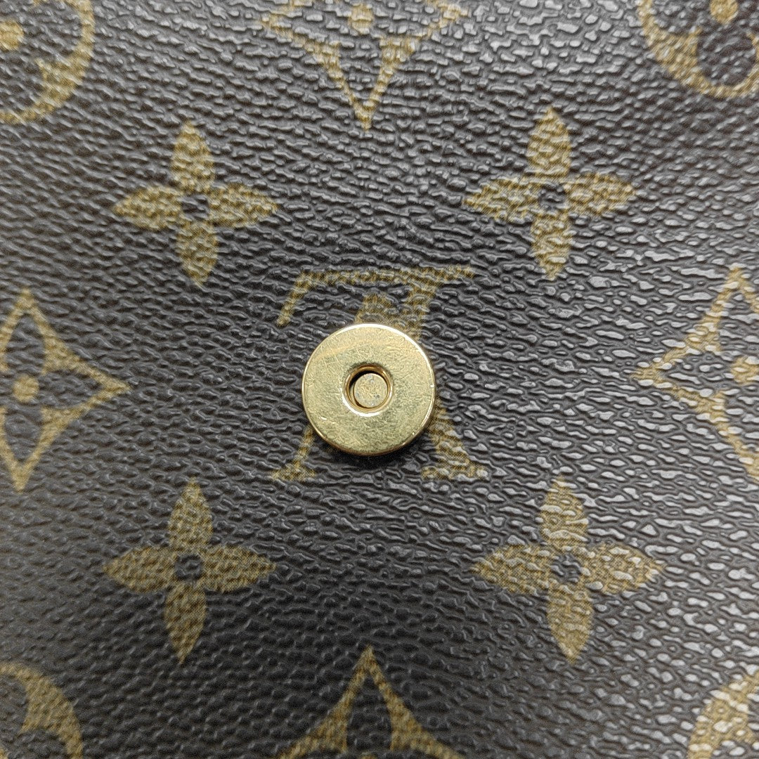 MUSETTE TANGO Monogram Coated Canvas Brown