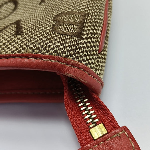 Fabric Tote Bag Brown