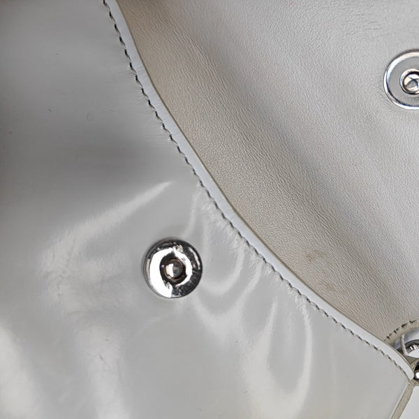 Cleo Mini Calfskin White