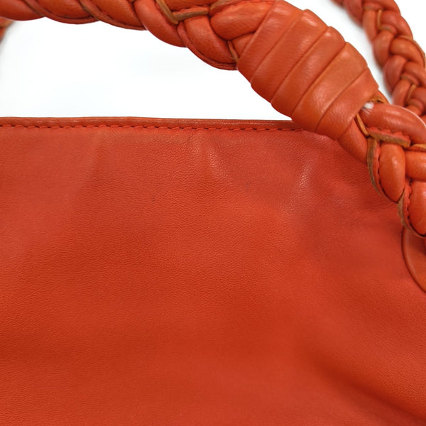 Lambskin Tote Bag Red
