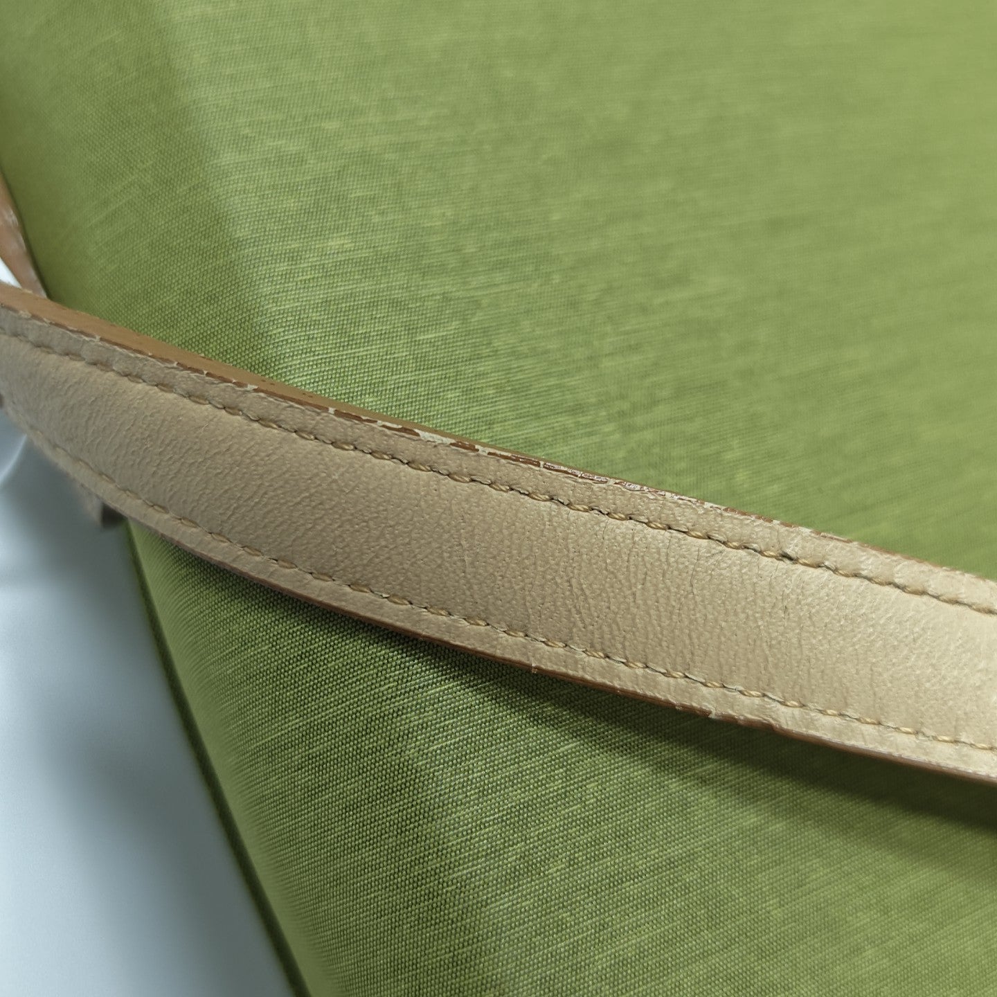 Fabric Shoulder Bag Green