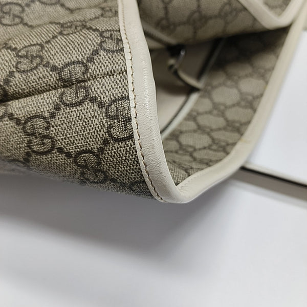 GG Imprime Monogram Coated Canvas Beige