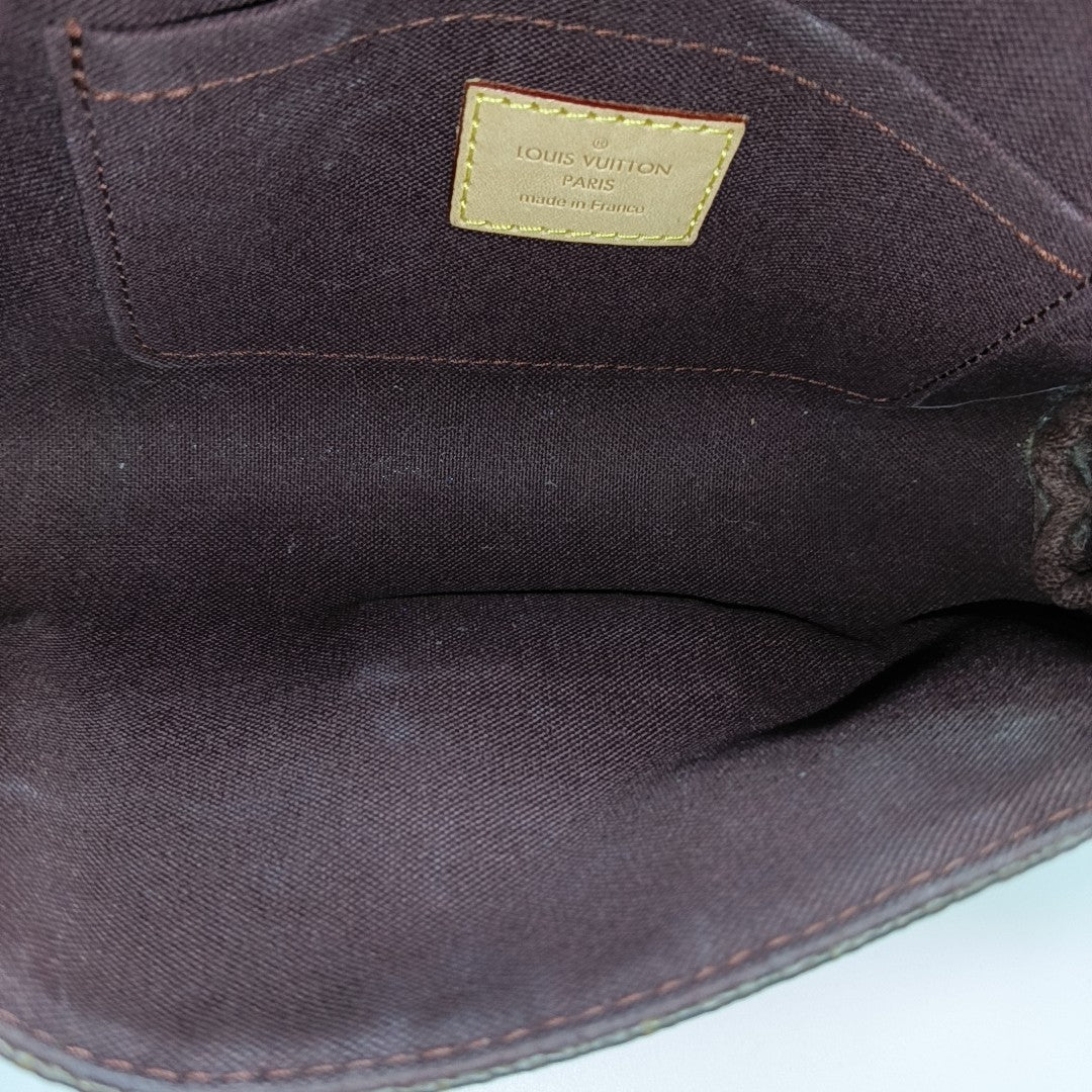 FAVORITE PM Monogram Coated Canvas Brown