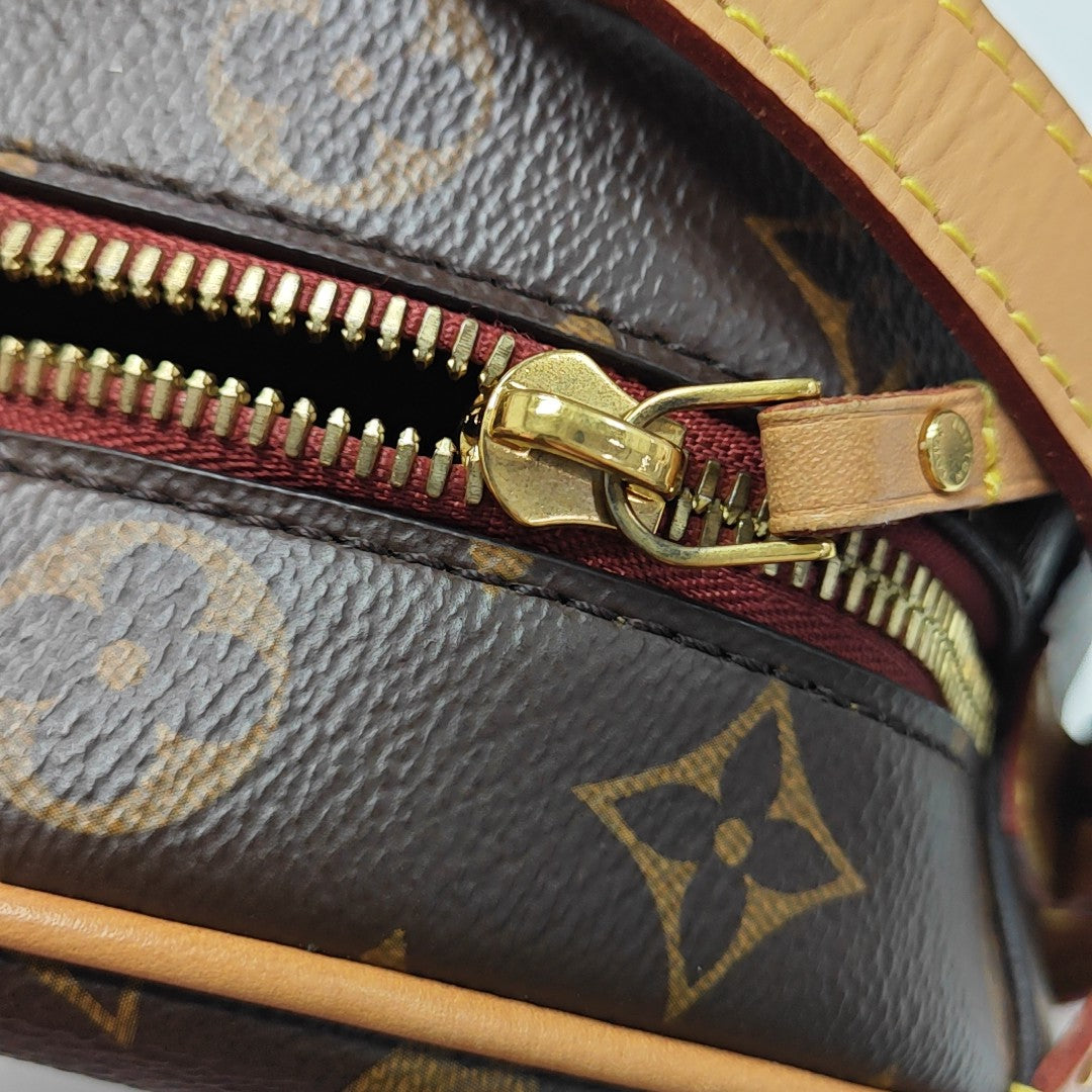 BOITE CHAPEAU PM Monogram Coated Canvas Brown