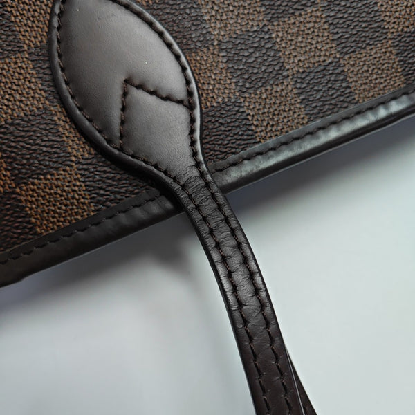 NEVERFULL MM Damier Ebene Coated Canvas Brown