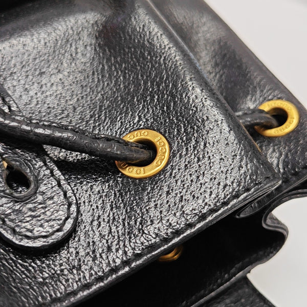 Calfskin Backpack Black