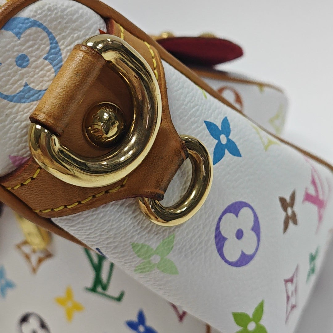 LV × TM RITA Monogram Coated Canvas White