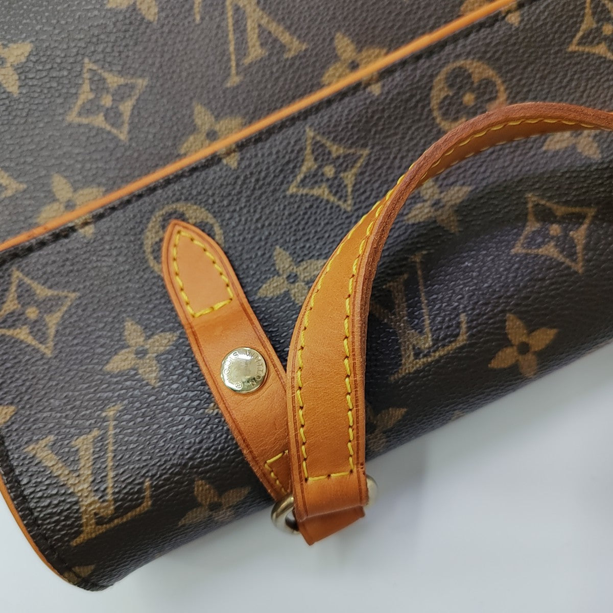 MARELLE SAC À DOS Monogram Coated Canvas Brown
