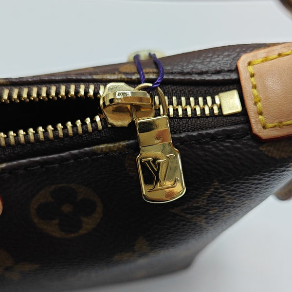 HILLS Monogram Coated Canvas Brown