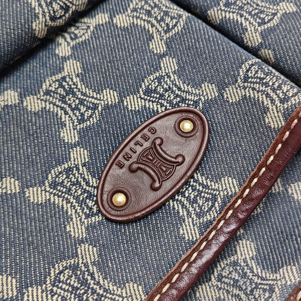 Canvas Shoulder Bag Blue