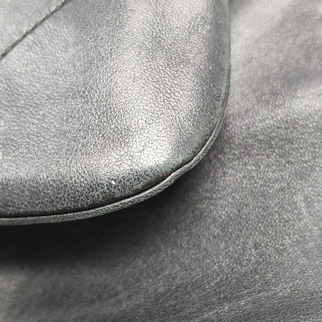 JAMIE Small Quilted Lambskin Black
