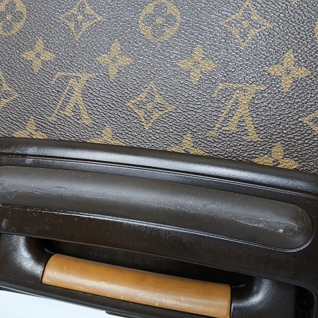 PEGASE 65 Monogram Coated Canvas Brown