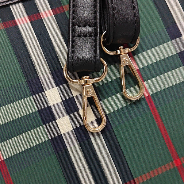 Fabric Shoulder Bag Green