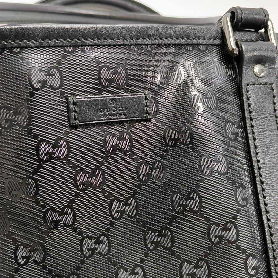 Monogram Coated Canvas Black