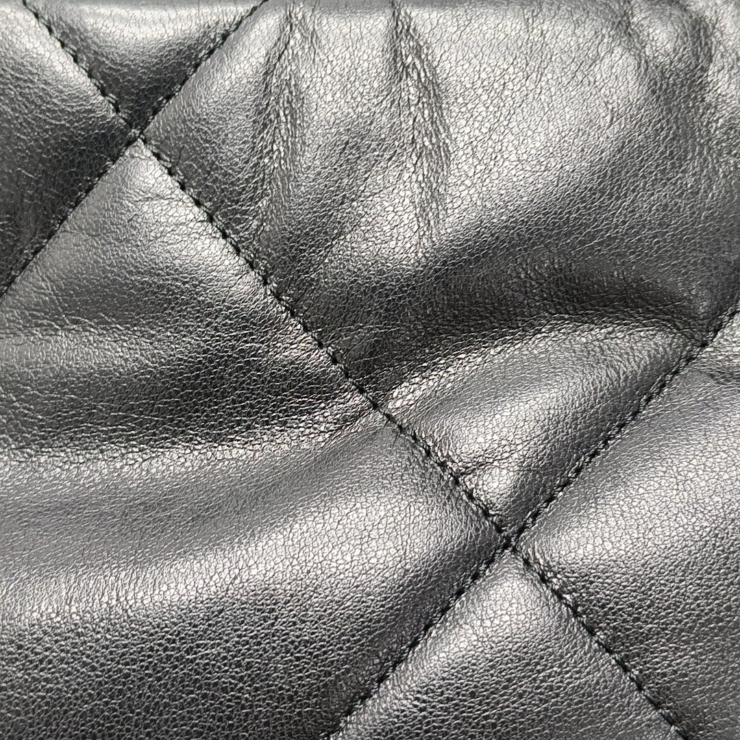 CHANEL 19 Small Quilted Lambskin Black