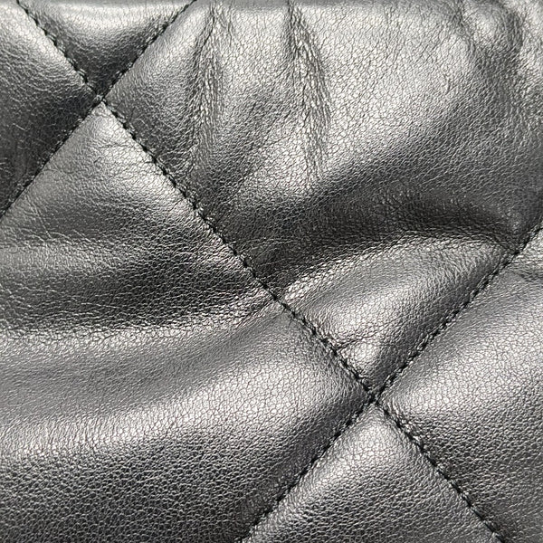 CHANEL 19 Small Quilted Lambskin Black