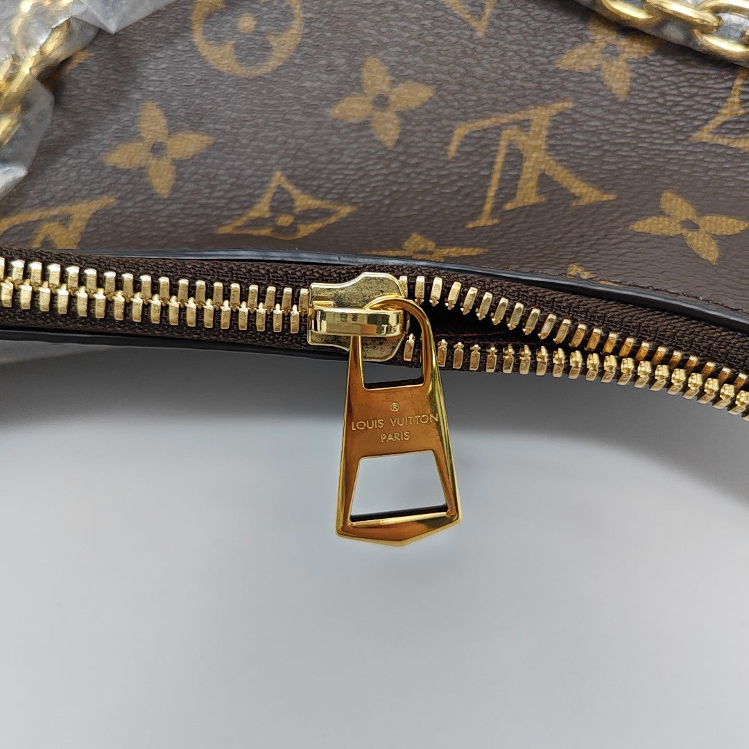 BOULOGNE Monogram Coated Canvas Brown