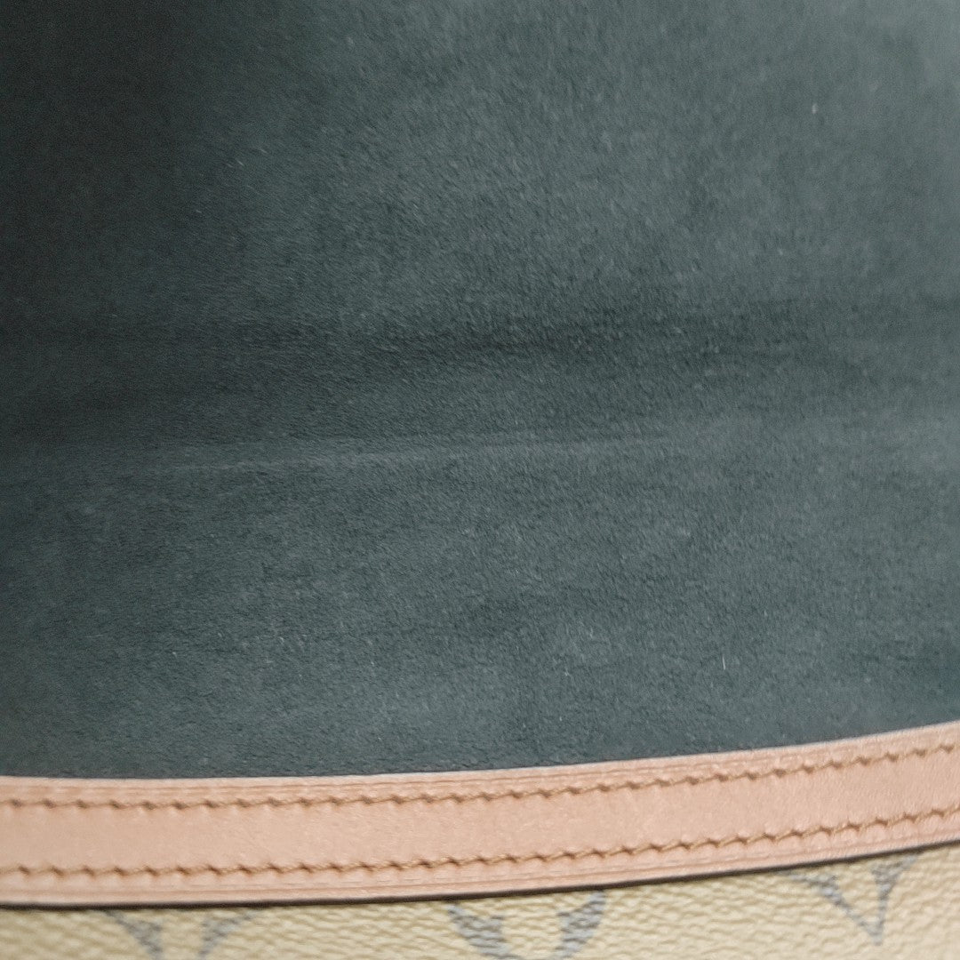 DAUPHINE MM Monogram Coated Canvas Brown