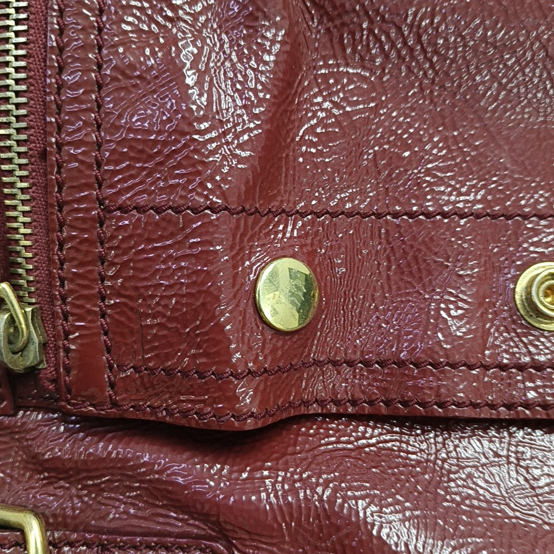 DOWNTOWN CABAS Calfskin Red