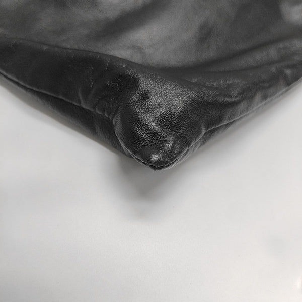 Lambskin Tote Bag Black