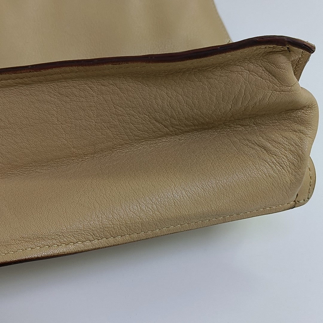 Calfskin Tote Bag Beige