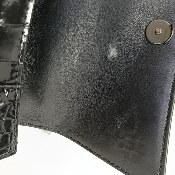 Hourglass Small Calfskin Black