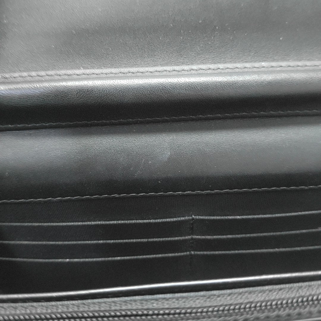 2.55 WOC Quilted Calfskin Black