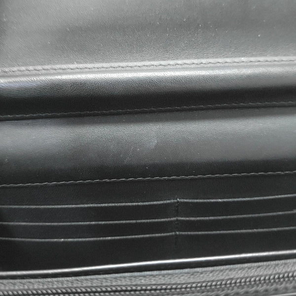 2.55 WOC Quilted Calfskin Black