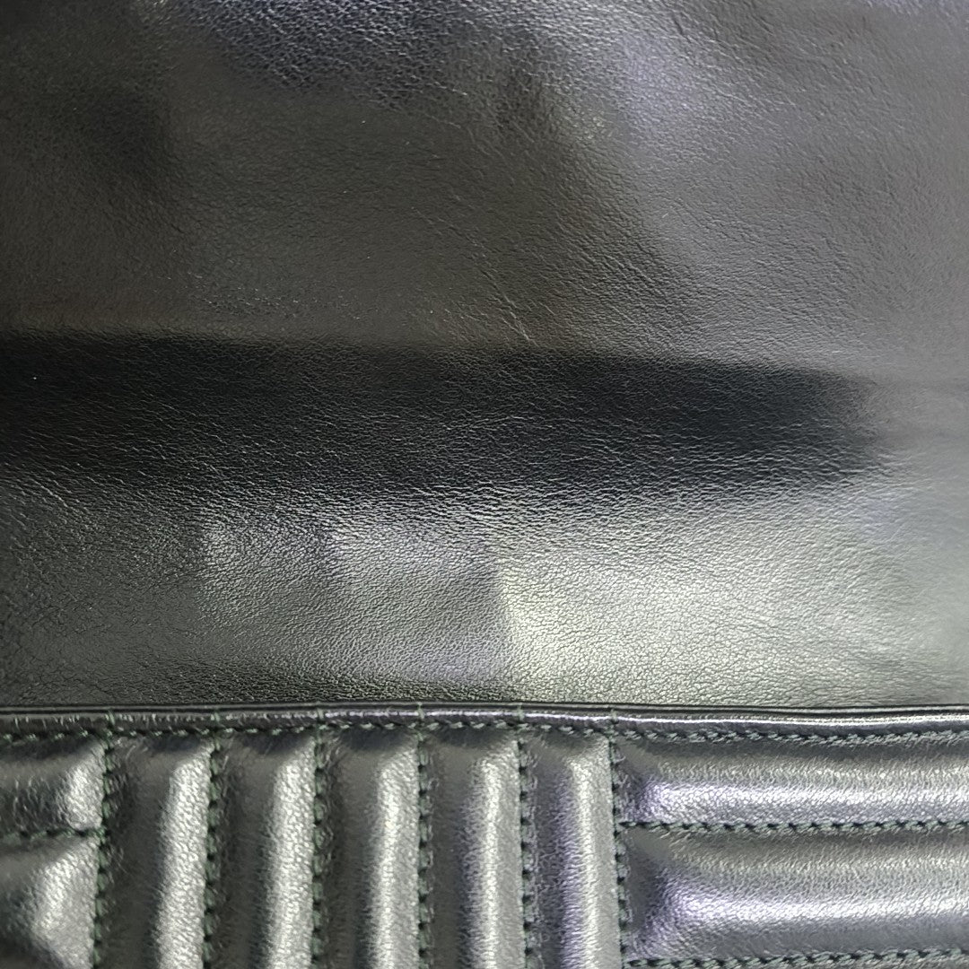Diagramme Medium Quilted Calfskin Black