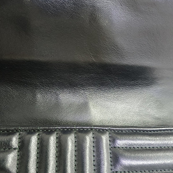 Diagramme Medium Quilted Calfskin Black