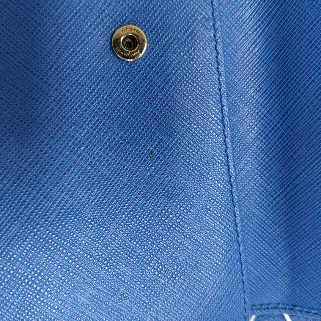 Ginny Calfskin Blue