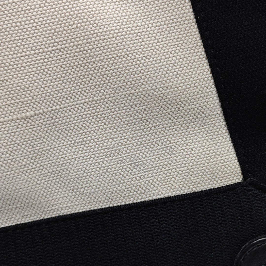 Navy Mini Canvas Beige