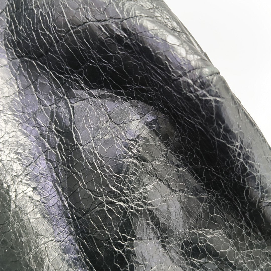 Le Cagole S Lambskin Black