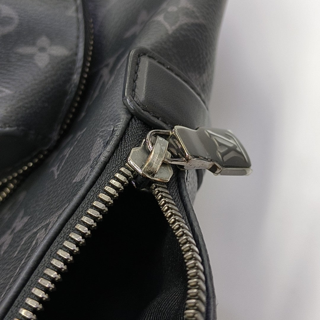DISCOVERY Monogram Coated Canvas Gray