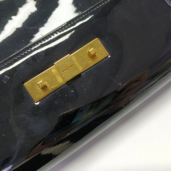 MANHATTAN Patent Leather Black