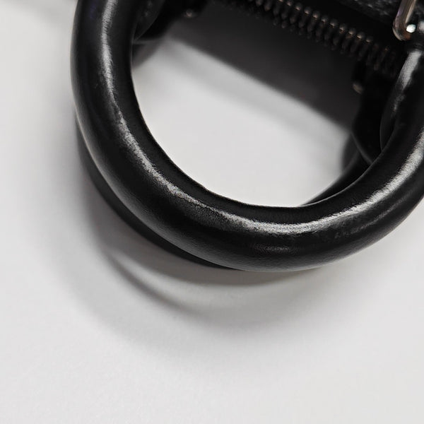 KEEPALL 25 Monogram Coated Canvas Black