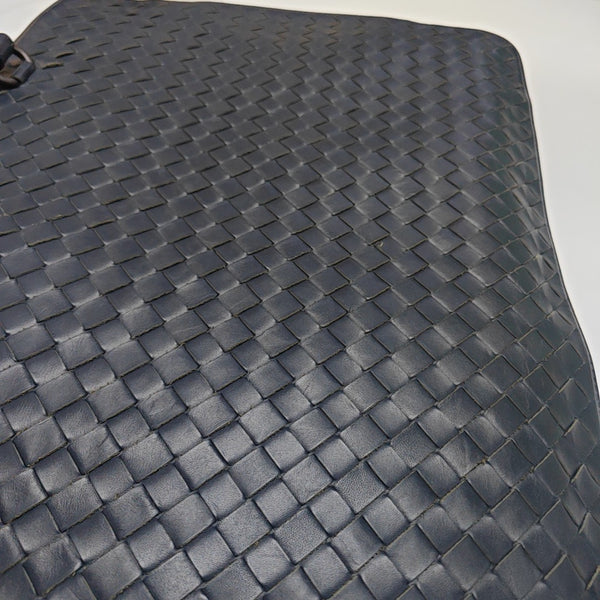 Calfskin Shoulder Bag Blue