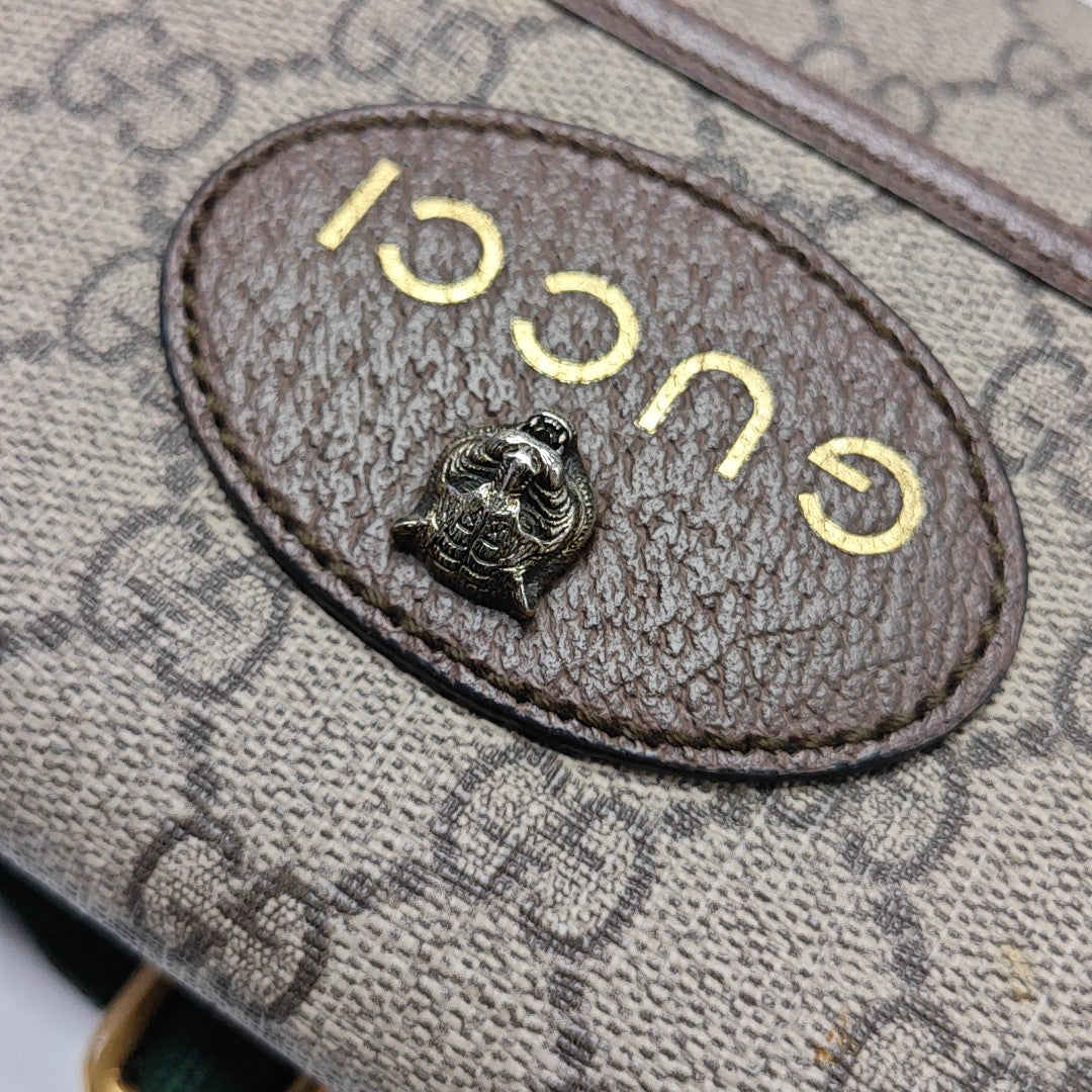 Neo Vintage Monogram Coated Canvas Beige