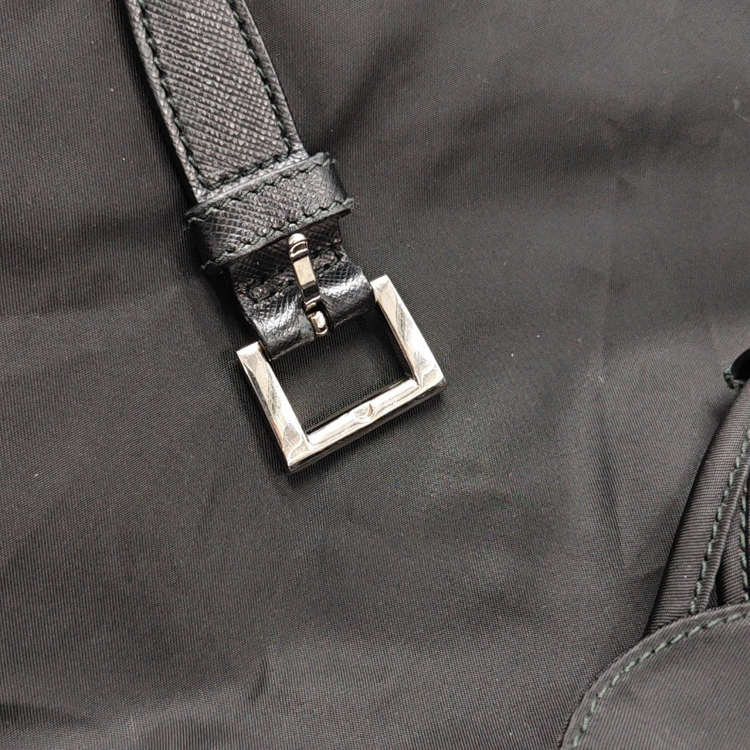 Nylon Backpack Black