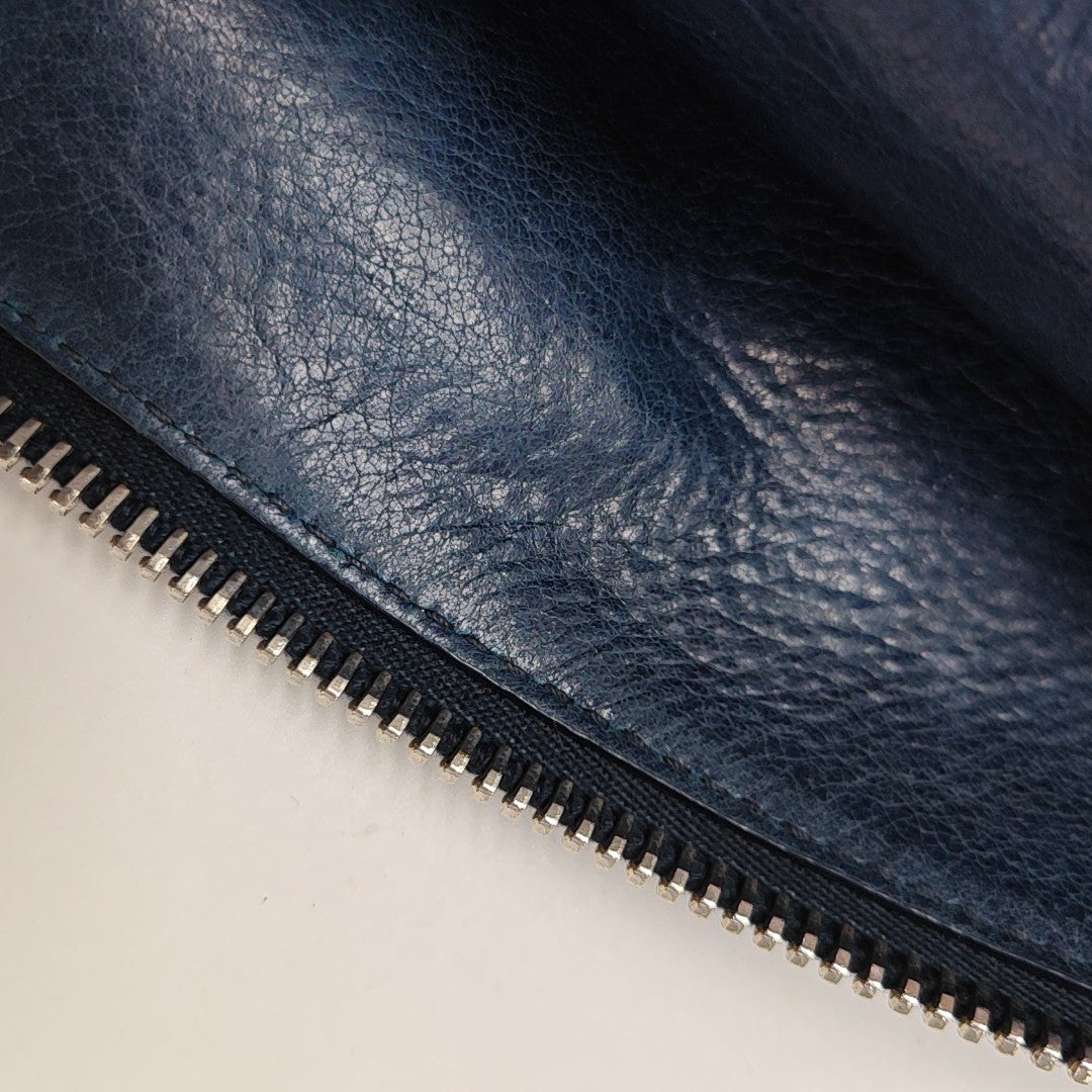 Bow Calfskin Blue