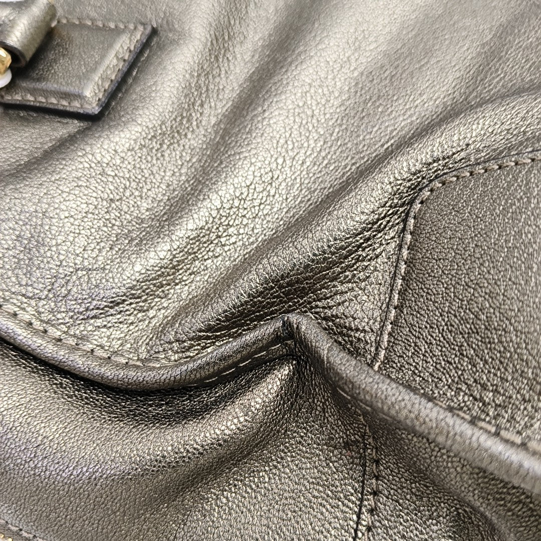 Amazona Monogram Calfskin Beige