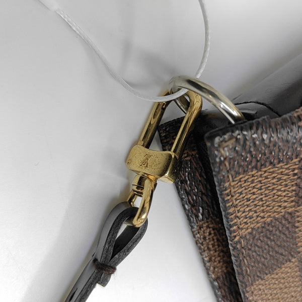 ACCESSOIRES Damier Ebene Coated Canvas Brown