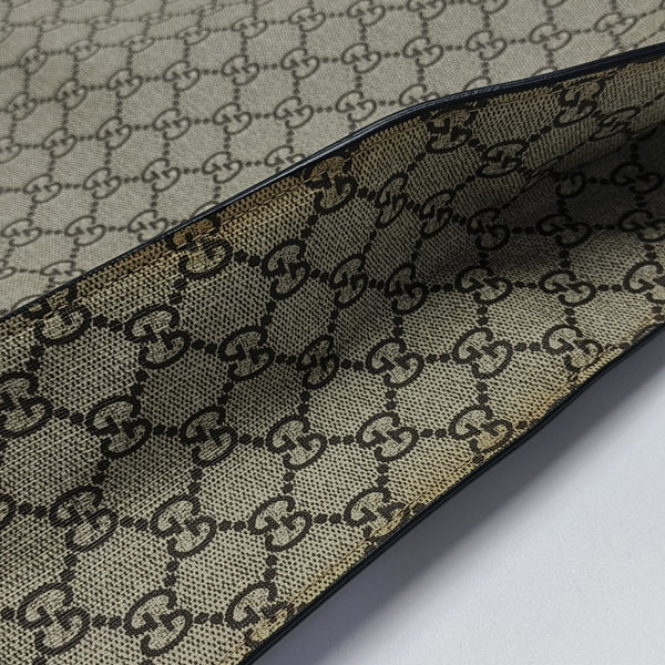Monogram Coated Canvas Tote Bag Beige