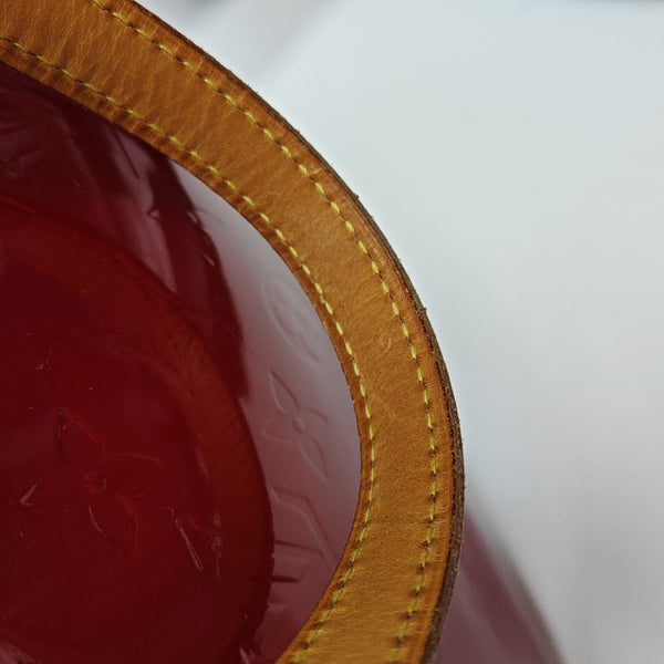 BELLEVUE Monogram Patent Leather Red