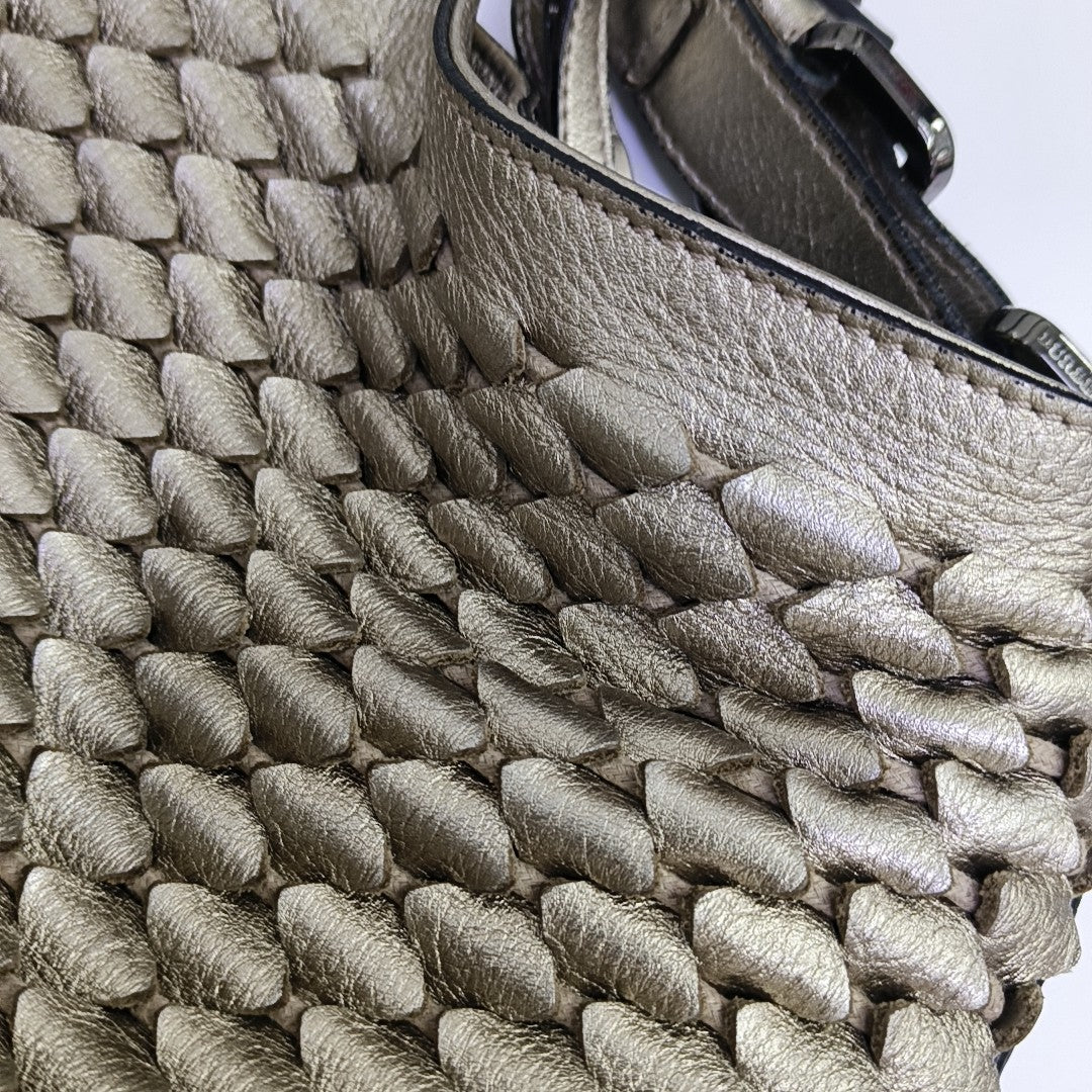 Lambskin Shoulder Bag Beige